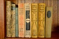 Collection of old books in German language